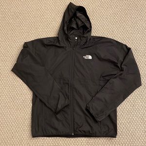 The North Face Featherlight Windbreaker Jacket Black Medium NWOT
